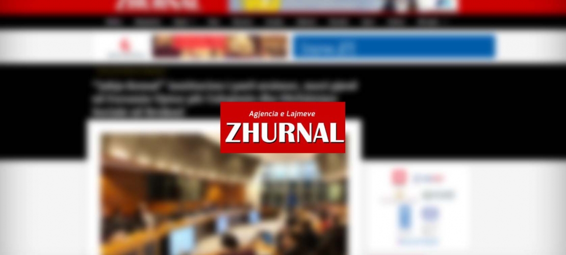 ZHURNAL.MK | “Jahja Kemal” institucion i parë arsimor, mori pjesë në Forumin Vjetor për Ushqimin dhe Përfshirjen Sociale në Bruksel